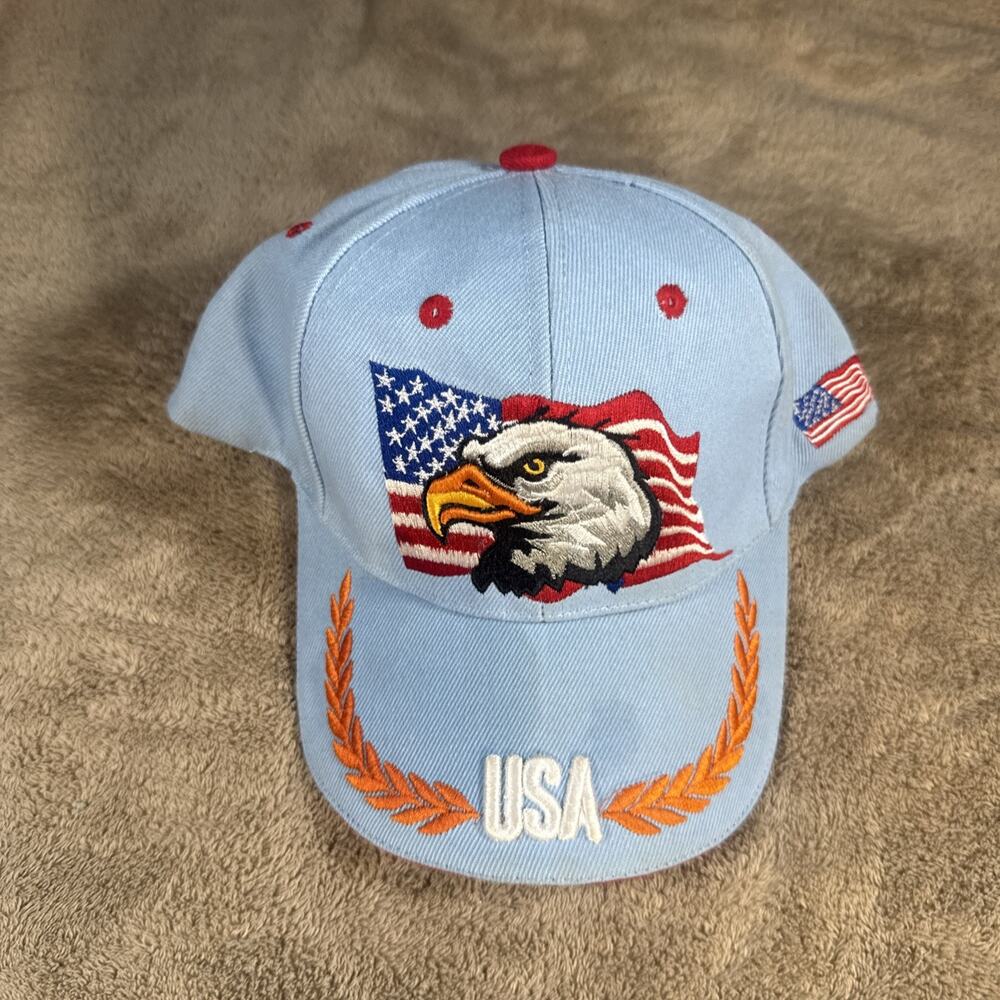 Kolob Mens USA Embroideried Baseball Cap GREAT COLORS! Adjustable